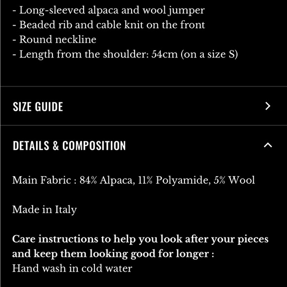 Sezane jumper NWT - Picture 6 of 6